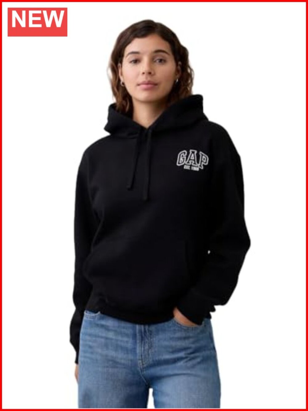 Hooded Pullover Sweatshirt Long Sleeve Crew Neck Regular Fit